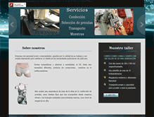 Tablet Screenshot of confeccioncanals.com